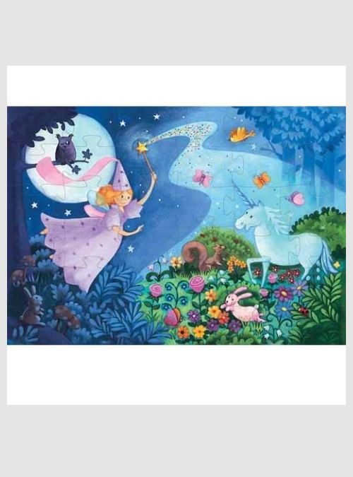 07225 The Fairy and the Unicorn, Silhouette puzzle