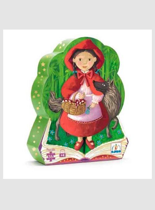 07230 Little Red Riding Hood, Silhouette puzzle, box