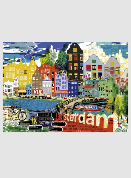 29683-City Life: Άμστερνταμ, 1000 τεμ.