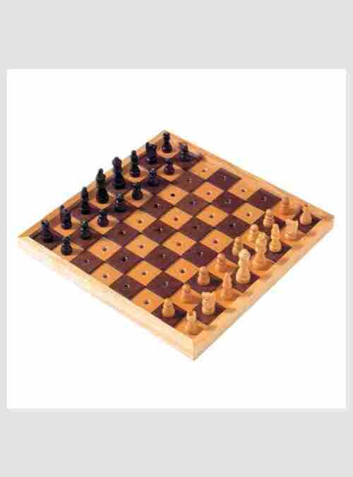 Σκάκι, Ξύλινο για άτομα με προβλήματα όρασης