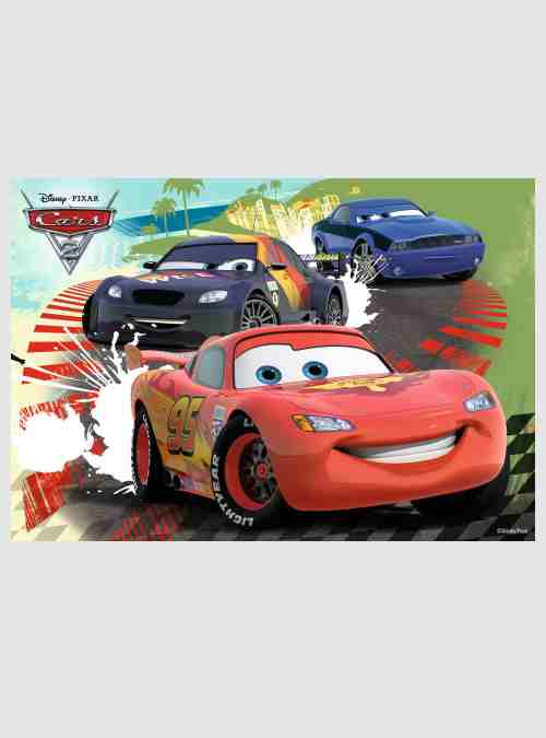 Disney Cars 2, Ειδική Έκδοση: 3 Παιδικά παζλ & Memory