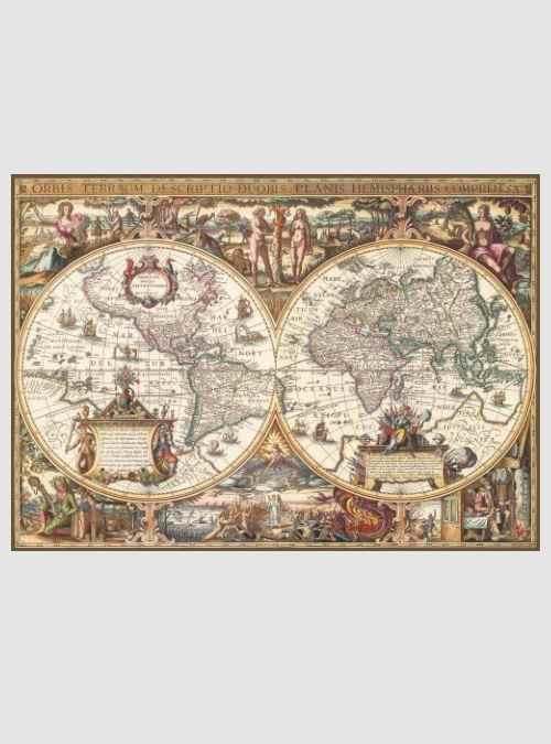19004-antique-world-map-wood-finish-1000pcs