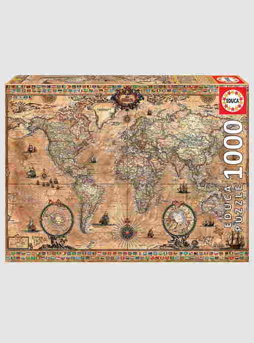 15159-antique-world-map-1000pcs