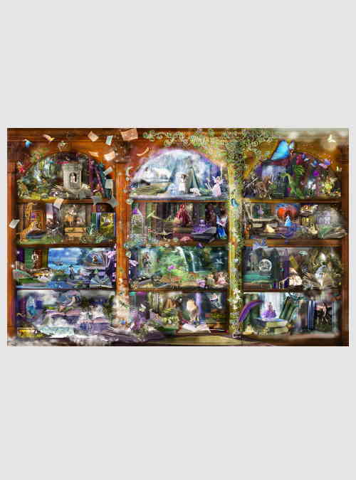 48448-Alixandra-Mullins-Enchanted-Fairytale-Library-1000pcs
