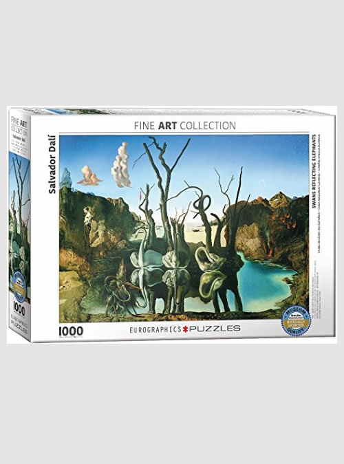 6000-0846-Salvador-Dalí-Swans-Reflecting-Elephants-1000pcs