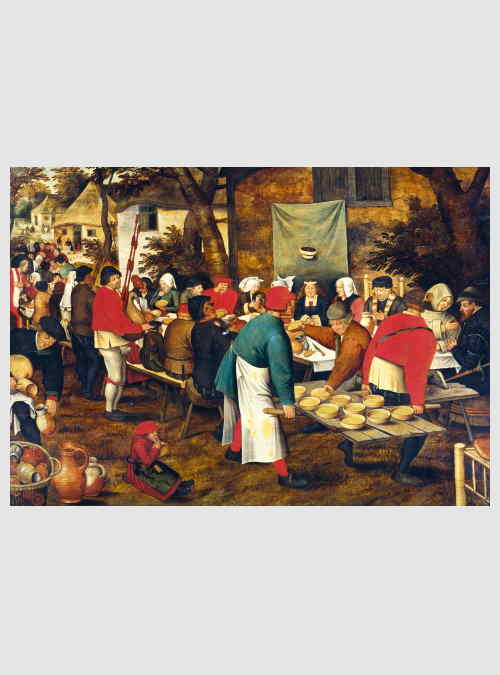 60025-pieter-Brueghel-the-younger-peasant-wedding-feast-1000pcs
