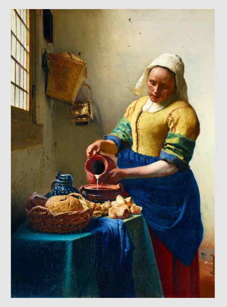 60066-johannes-Vermeer-the-Milkmaid-1000pcs